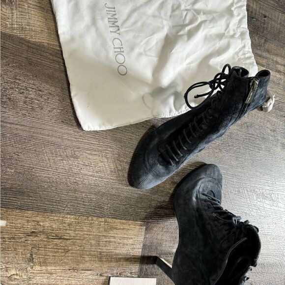 Jimmy Choo laced up boots #11 - Picture 8 of 8